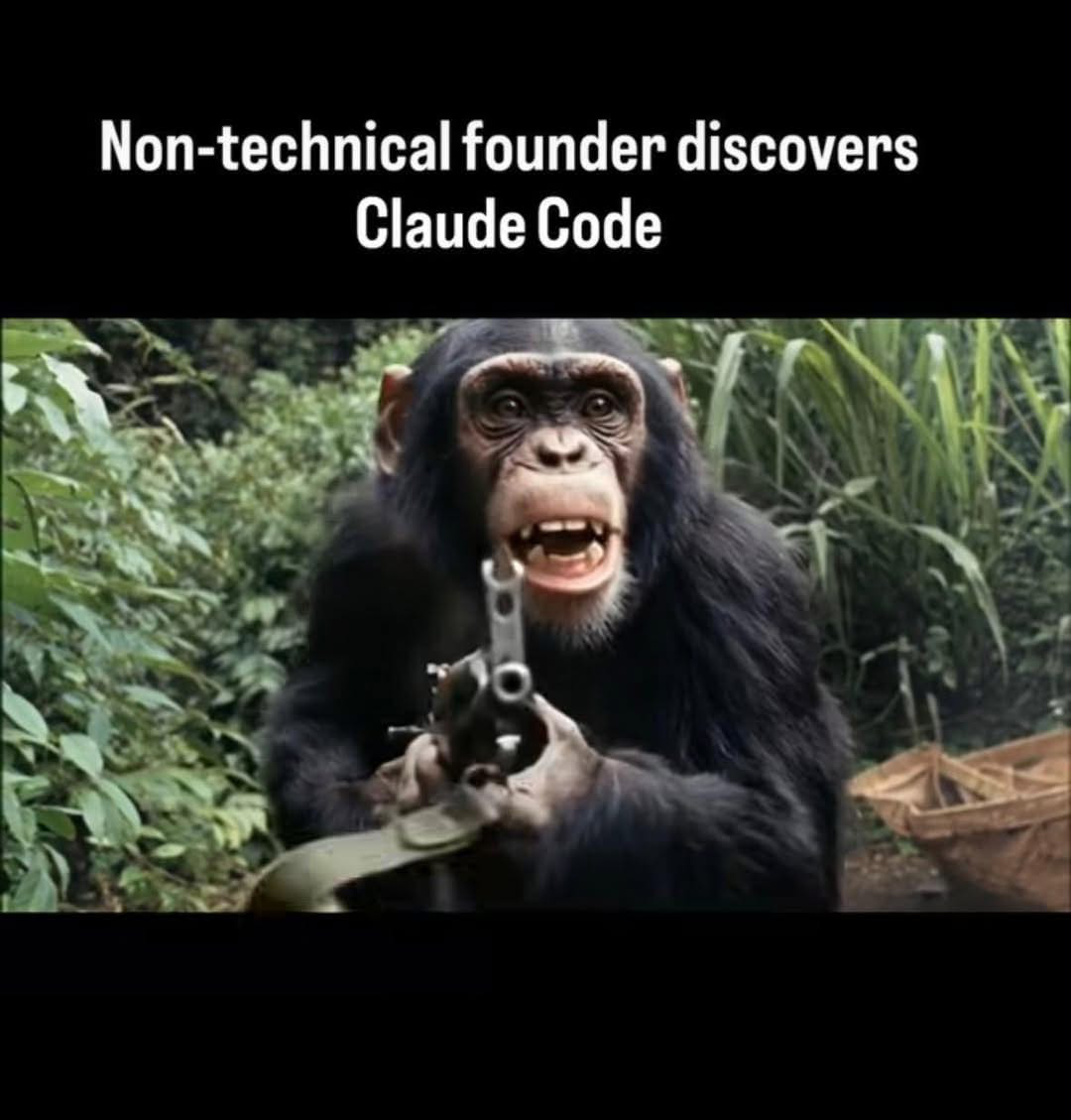 Non technical founder discovers Claude Code
