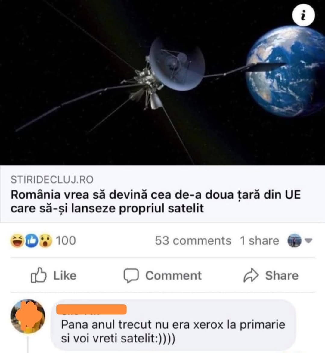 Romania vrea propriul satelit