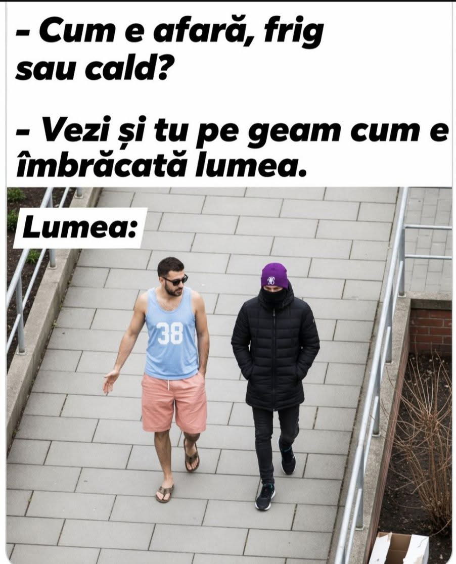 Cum e vremea afara?