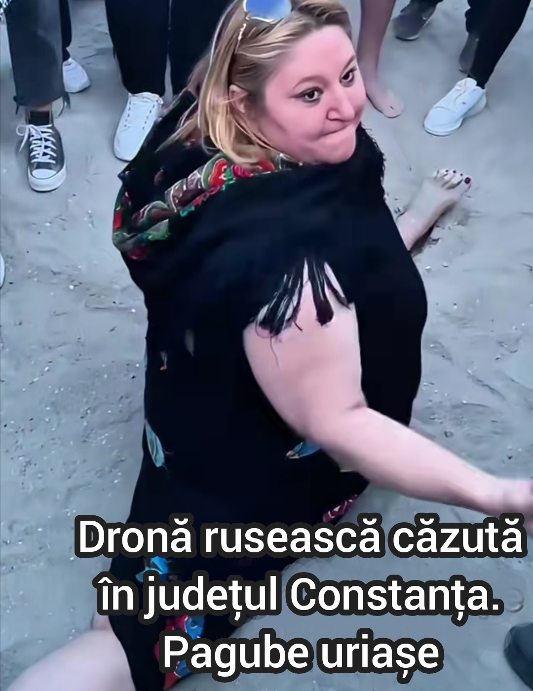 Drona ruseasca cazuta