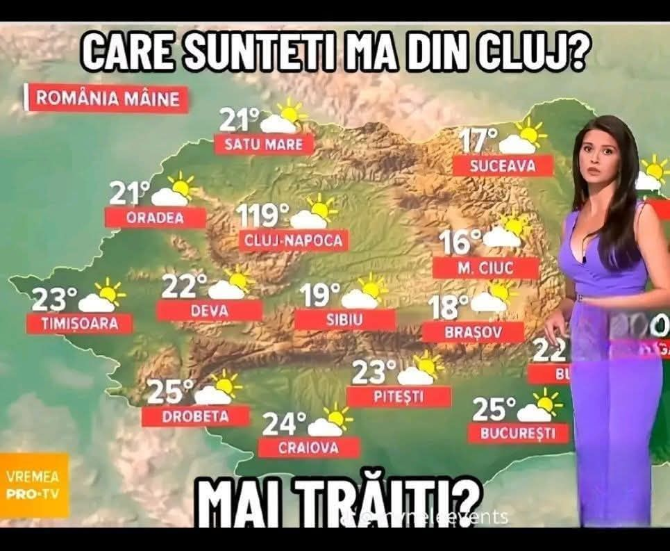Care sunteti ma din Cluj? Mai traiti?