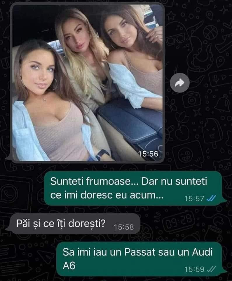 Dar nu sunteti ce imi doresc eu