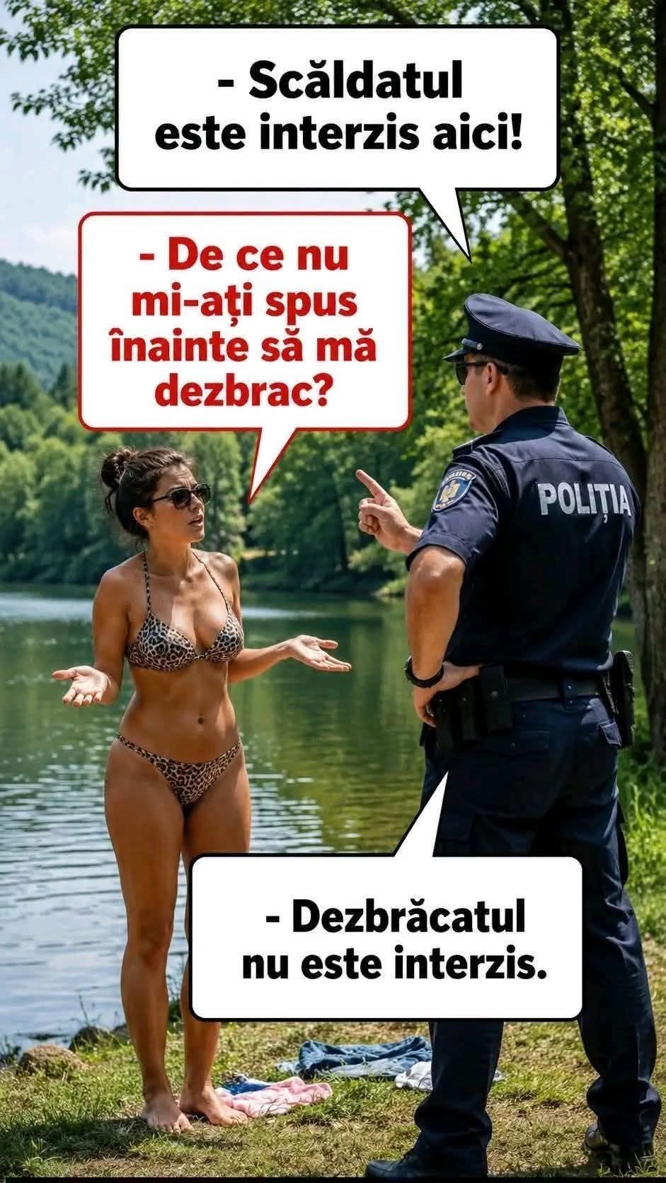 Scaldatul este interzis aici