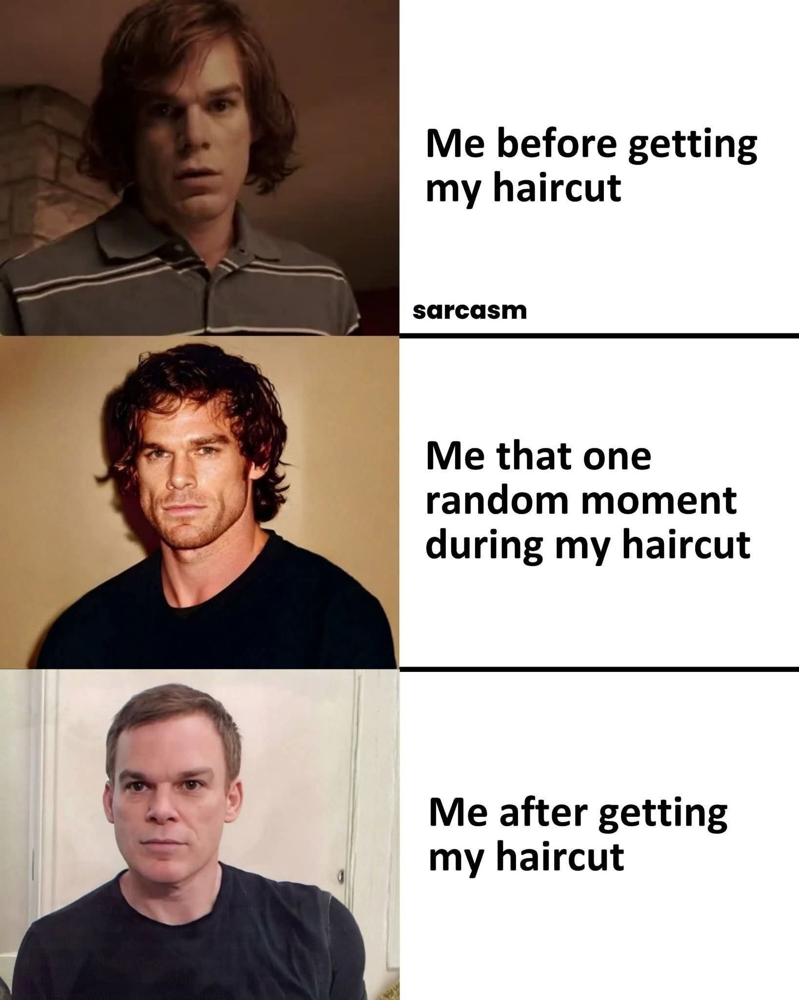 Haircut phases