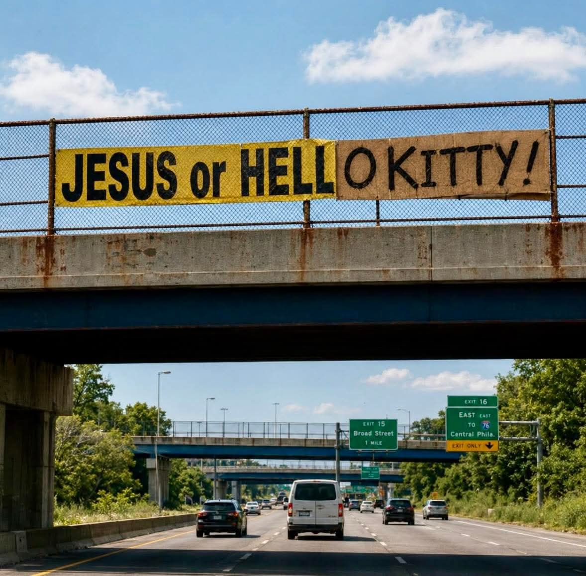 Jesus or HELLO Kitty