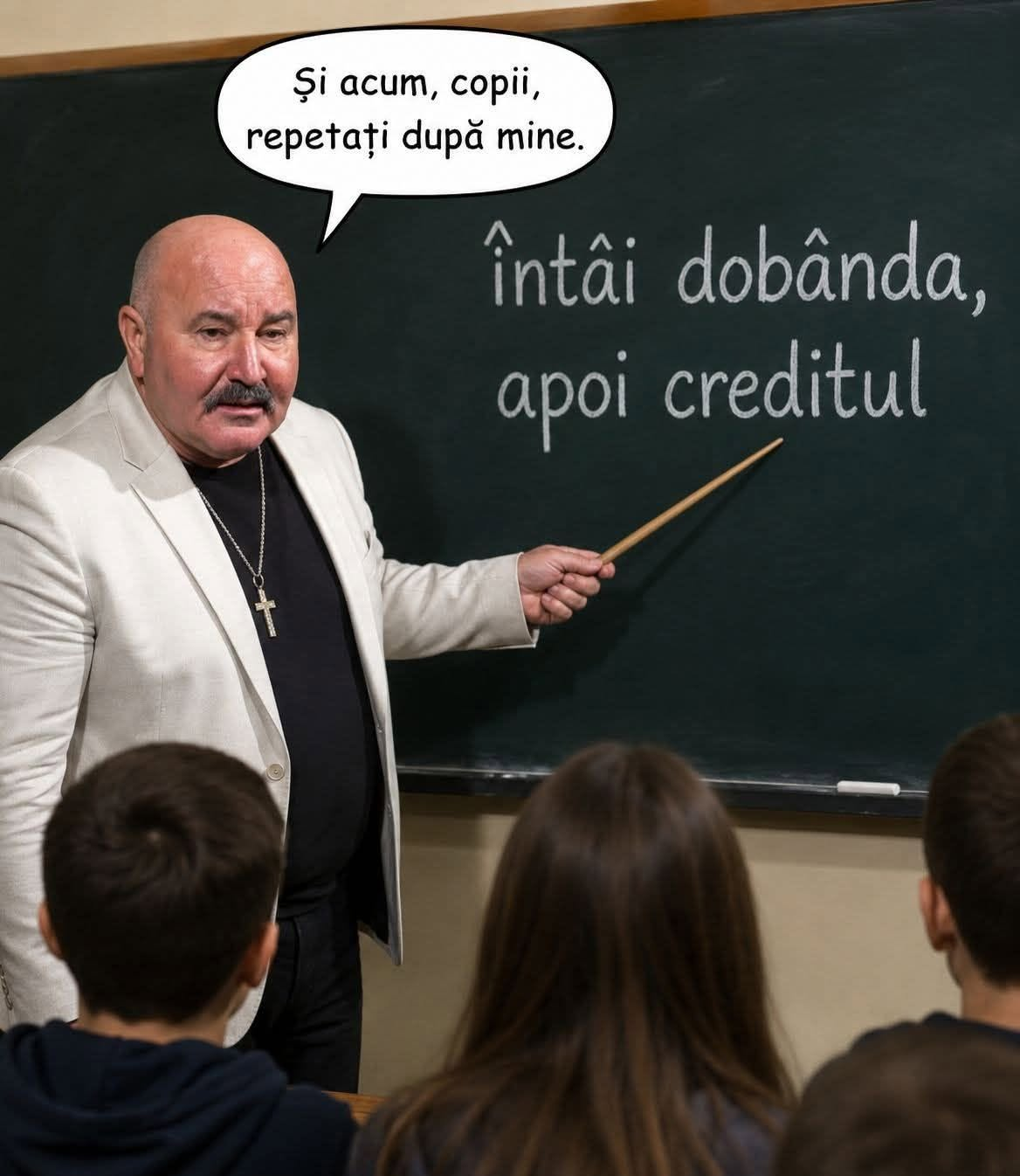 Nutu Camataru: Si acum copii, repetati dupa mine