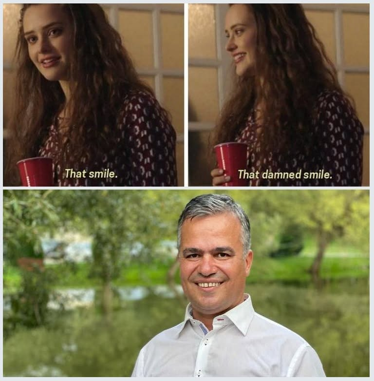 That smile. Adrian Veștea