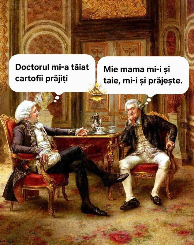 Doctorul mi-a taiat cartofii prajiti