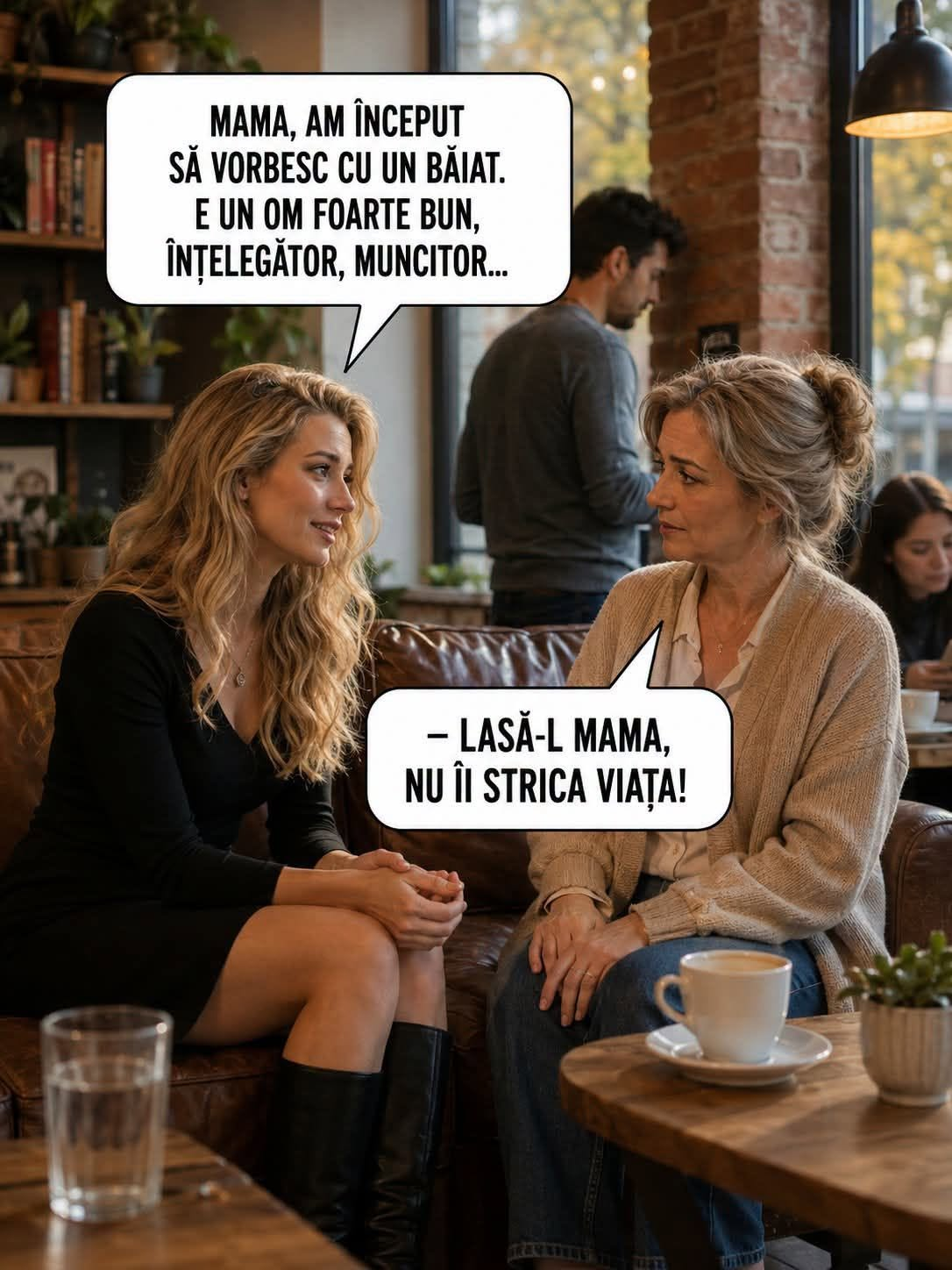 Mama, am inceput sa vorbesc cu un baiat