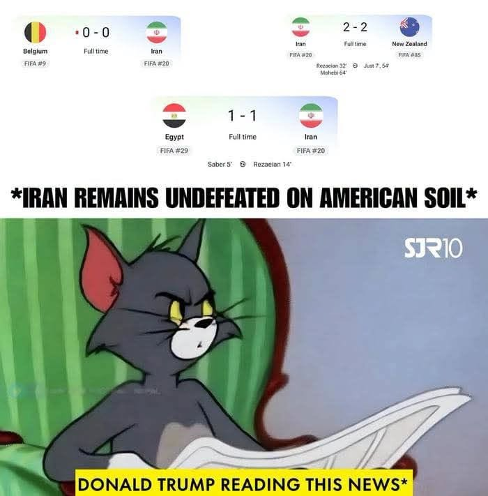 Iran remains undefeated on American soil - World Cup 2026
