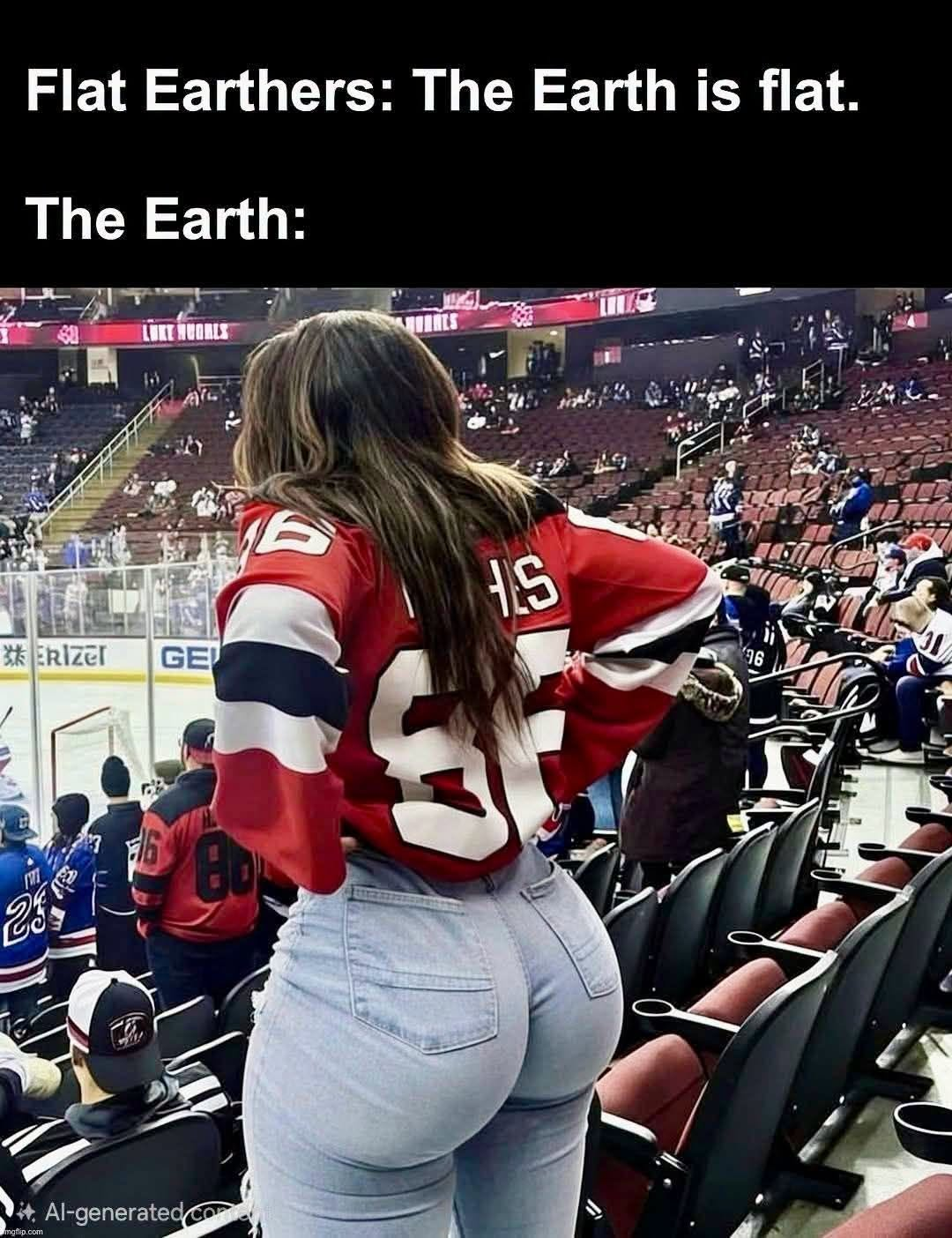 Flat earthers: The earth is flat