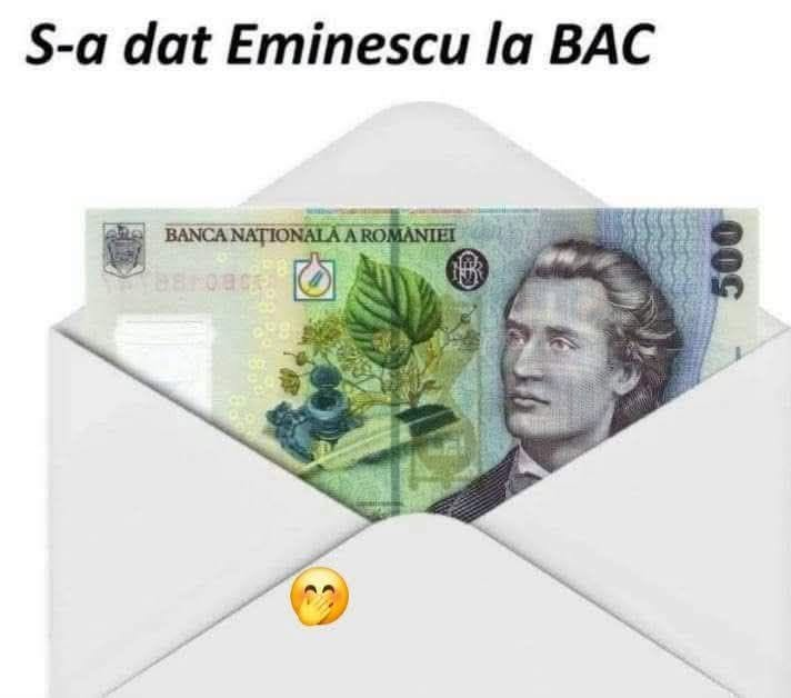 S-a dat Eminescu la BAC
