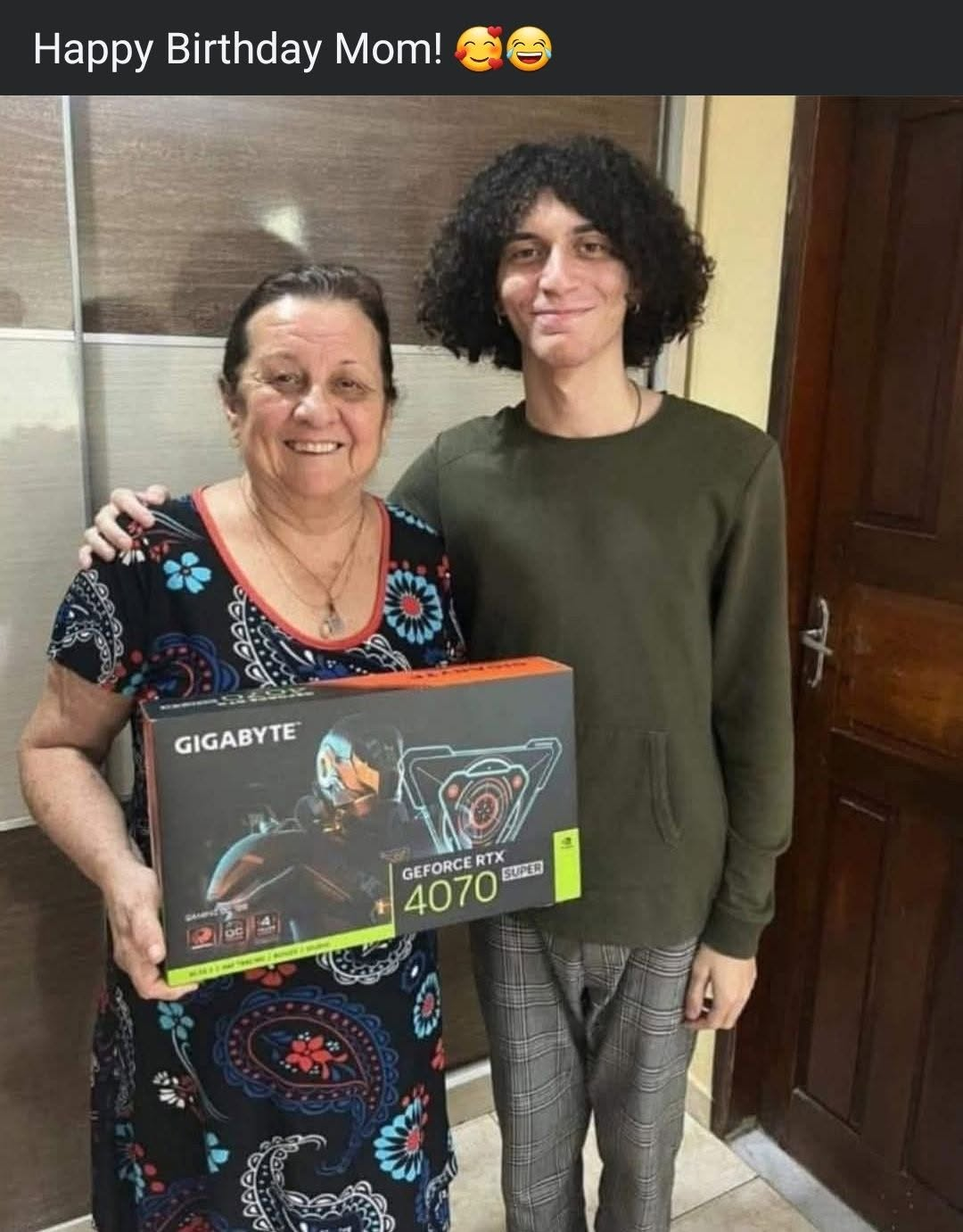 Happy birthday Mom