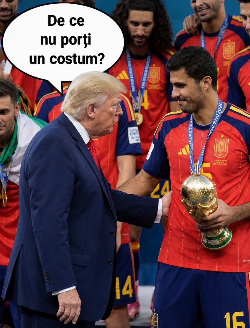 De ce nu porti costum?