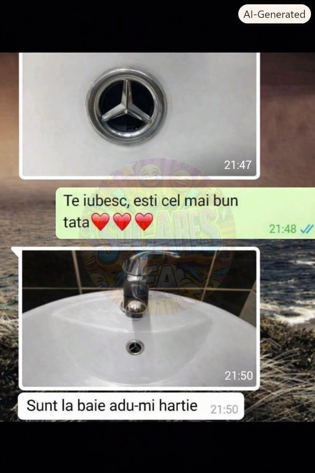 Te iubesc, esti cel mai bun tata