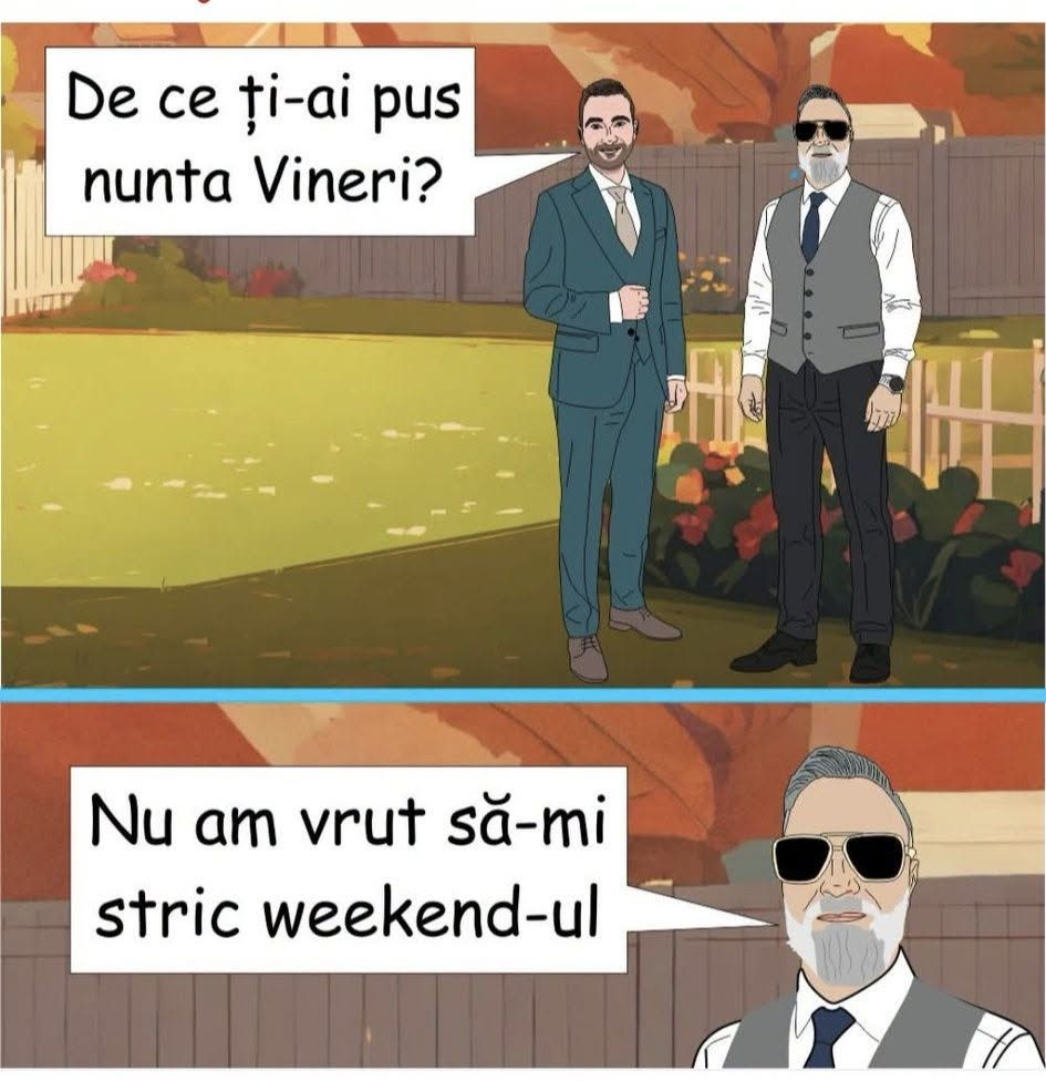 De ce nu ti-ai pus nunta Vineri?