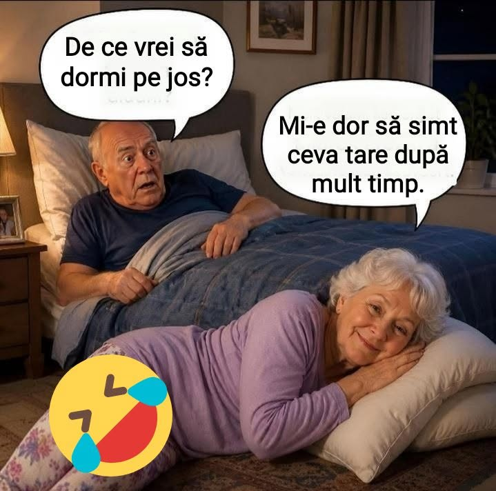 De ce vrei sa dormi pe jos?
