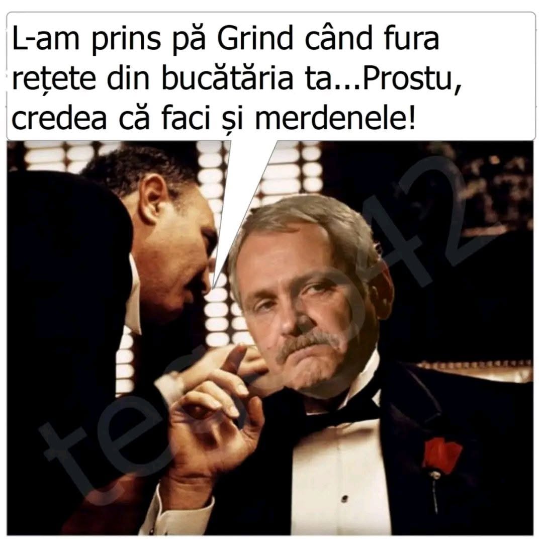 L-am prins pa Grind cand fura retete