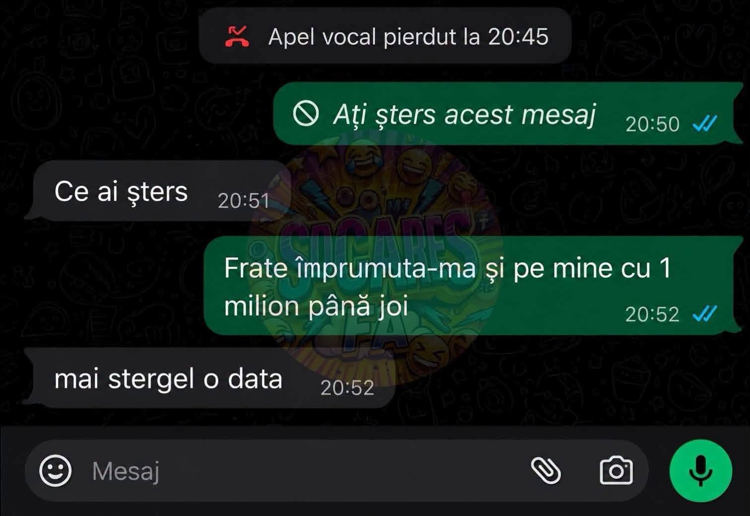 Mai stergel o data