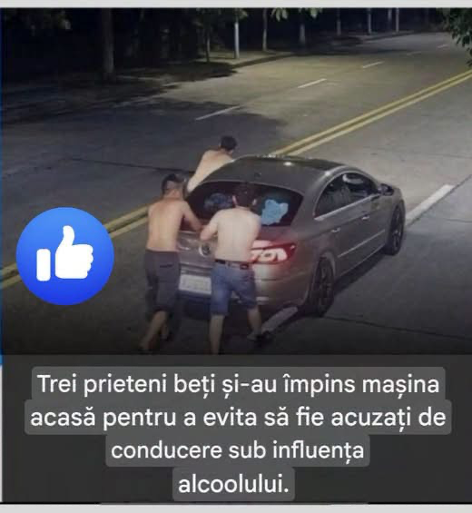 Trei prieteni beti