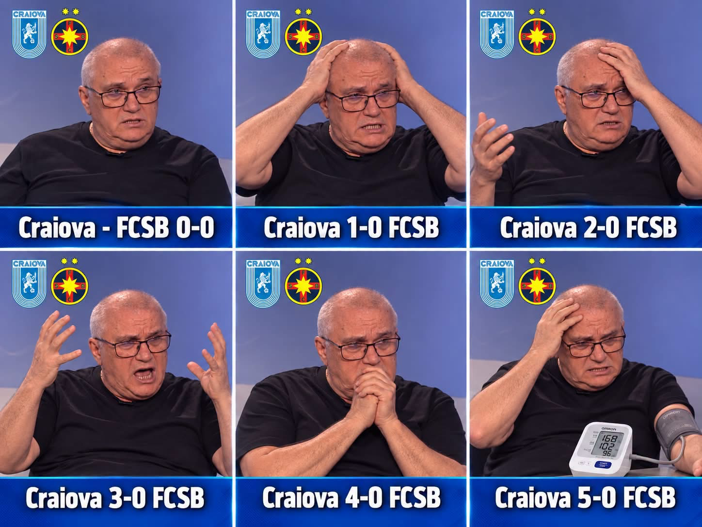 Craiova - FCSB 5-0
