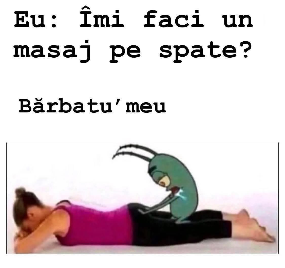 Imi faci un masaj pe spate?