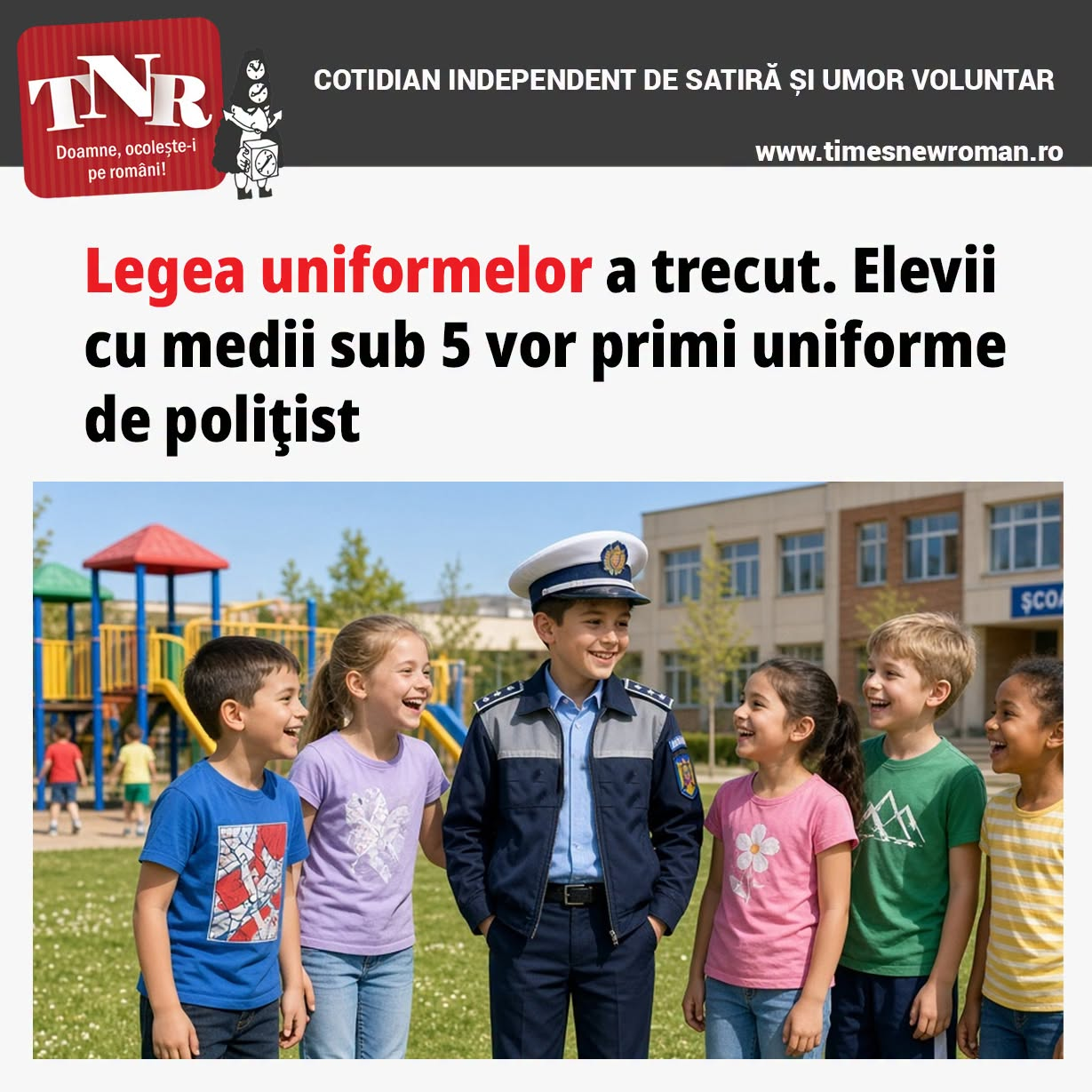 Legea uniformelor a trecut