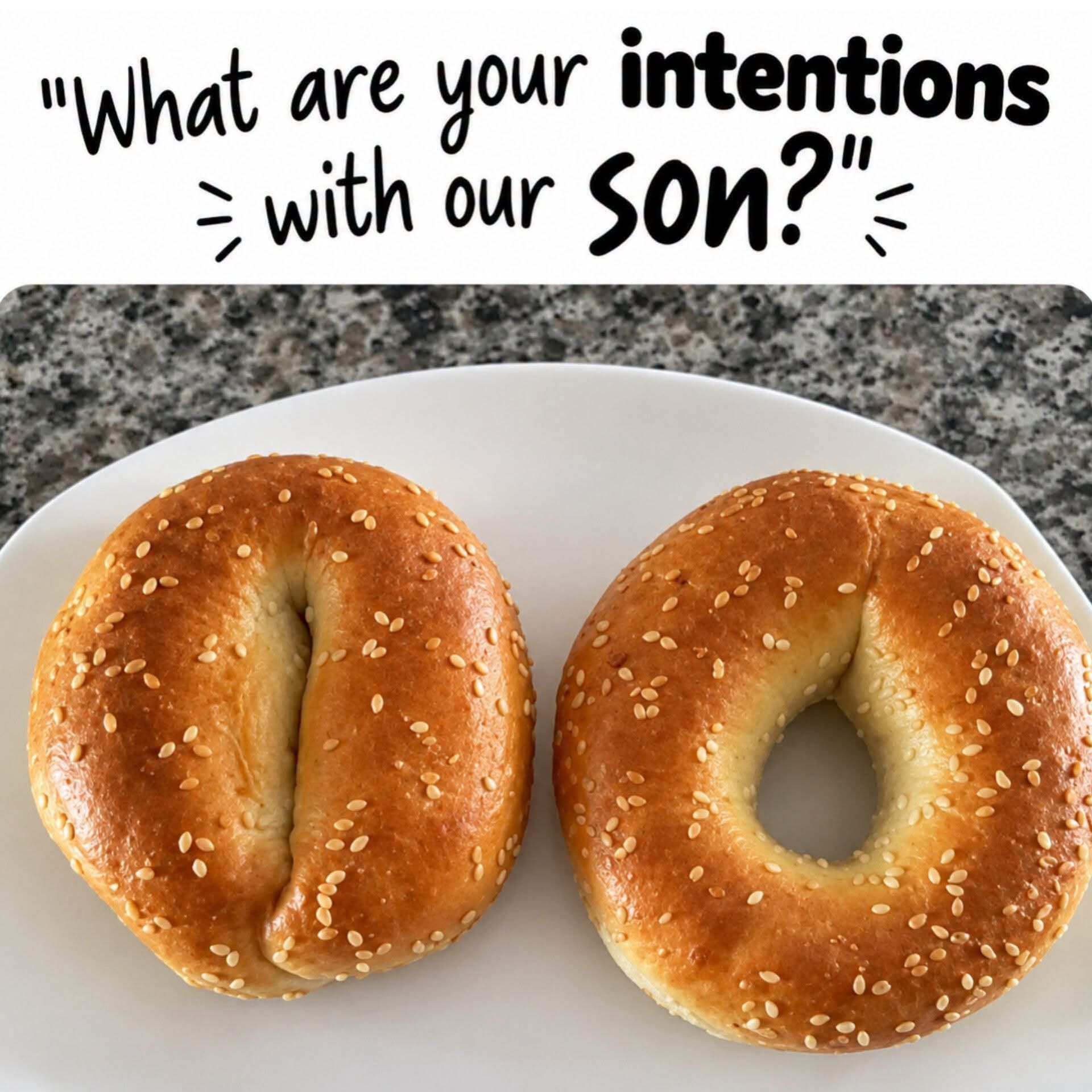 What are your intentions with our son?