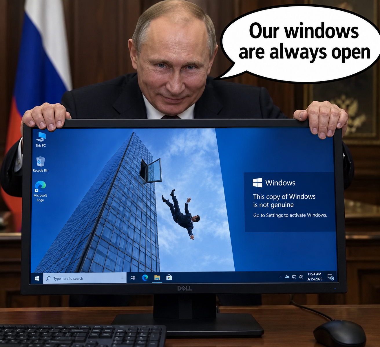 Our windows are always open