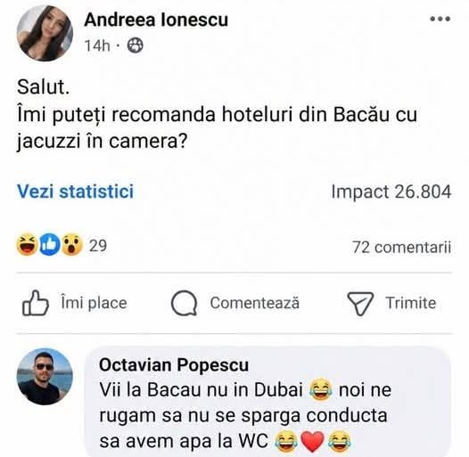 Hoteluri din Bacau cu jacuzzi in camera?