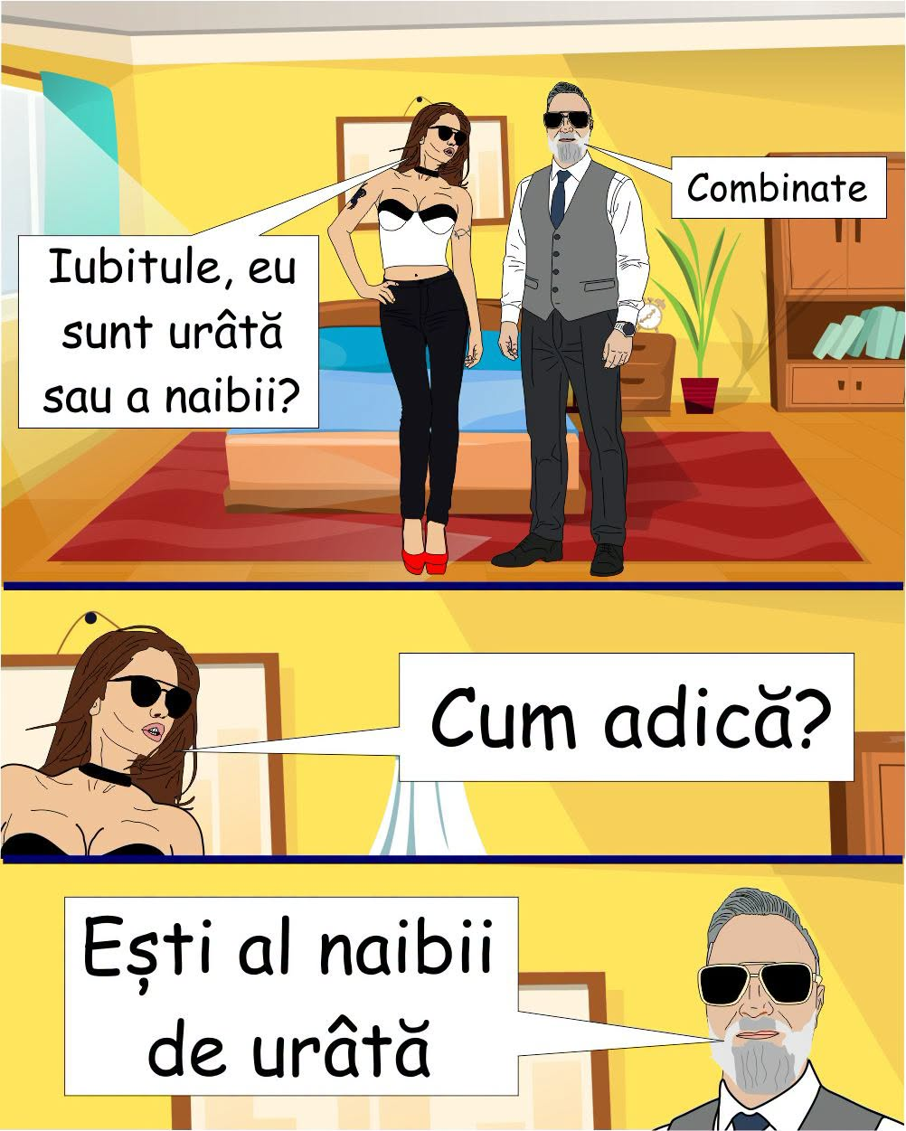 Iubitule, eu sunt urata sau a naibii?