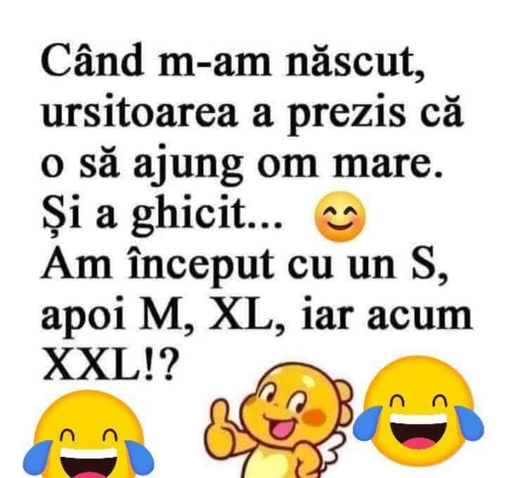Ursitoarea a prezis că o să ajung om mare
