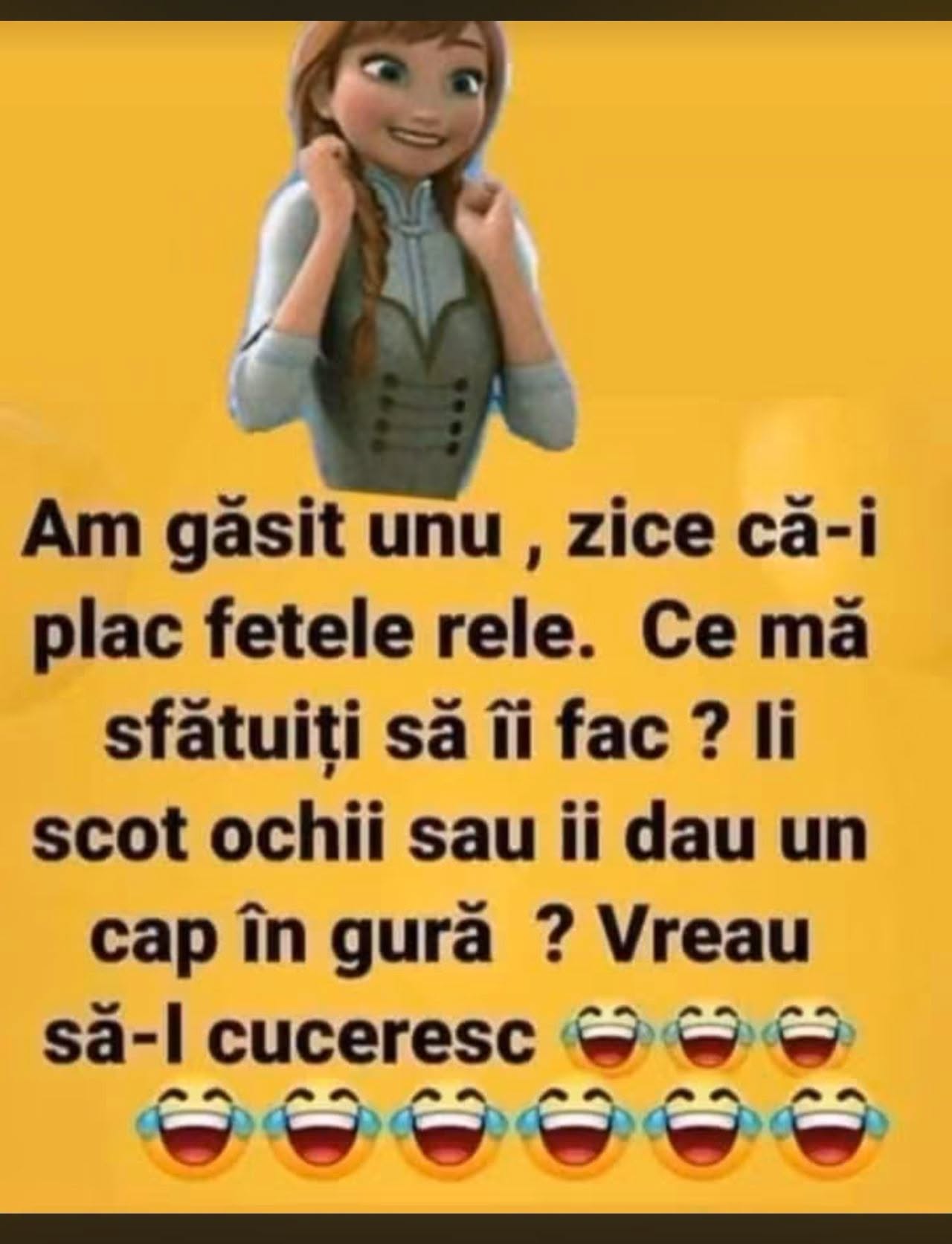 Am găsit unu care zice că îi plac fetele reale