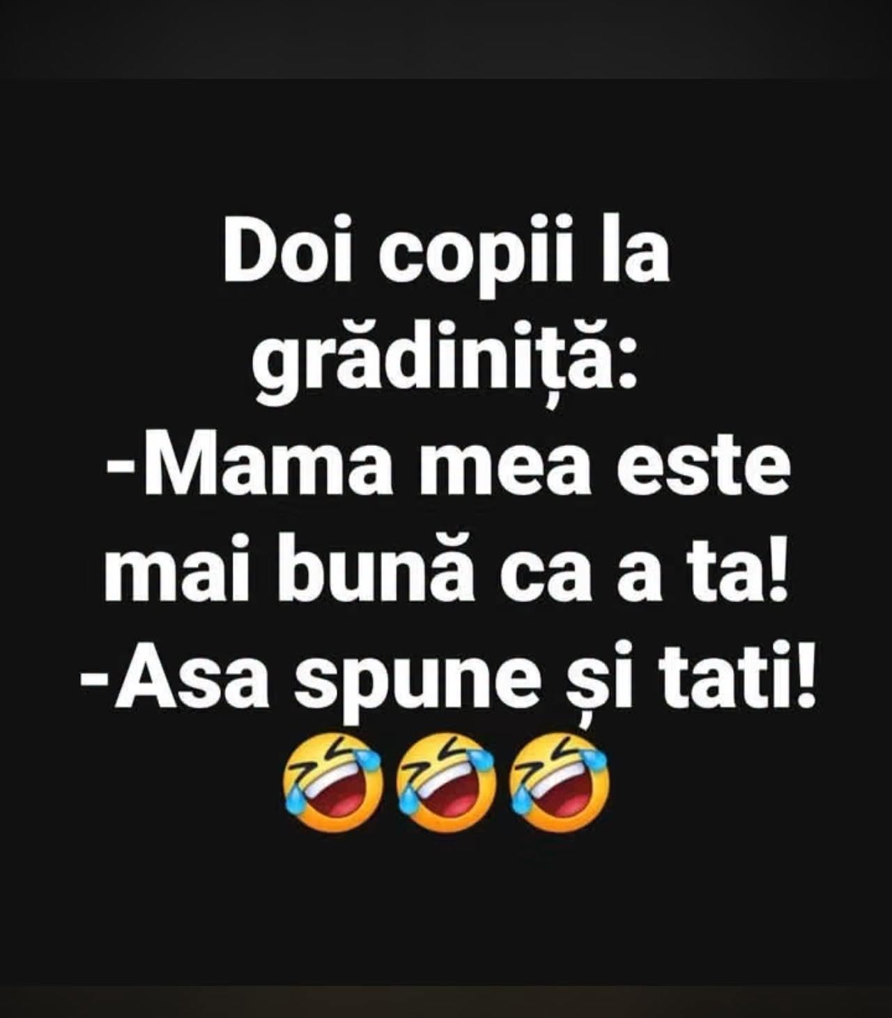 Doi copii la grădiniță: Mama mea e mai bună ca a ta!