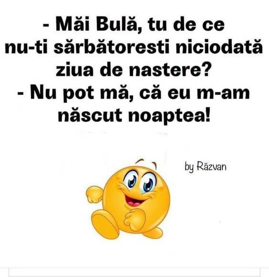 Măi Bulă, de ce nu-ți sărbătorești ziua de naștere?