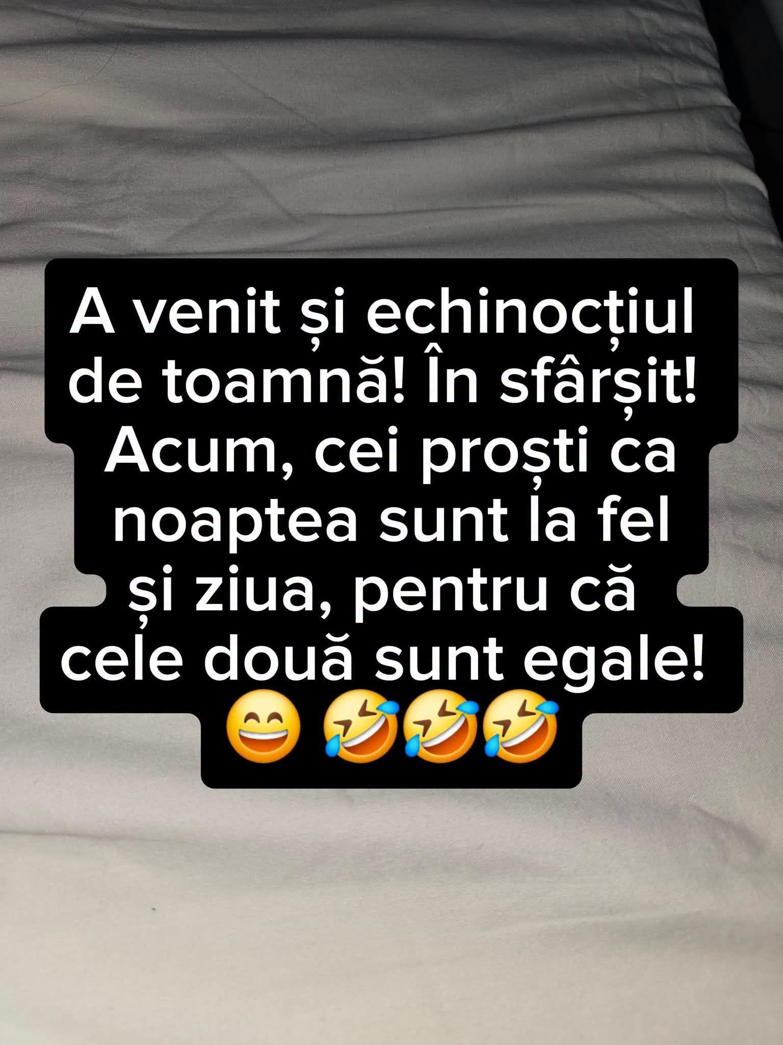A venit echinocțiul de toamnă