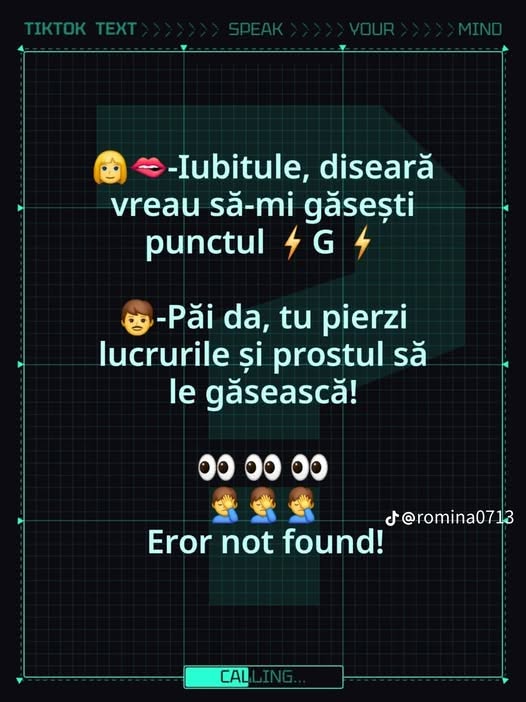 Iubitule, diseară vreau să-mi găsești punctul G