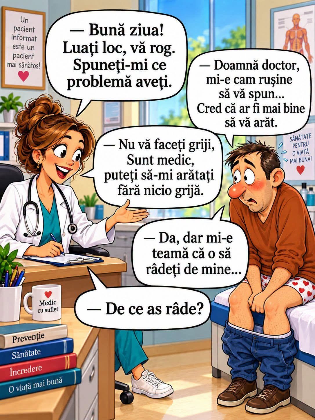 Doamnă doctor, mi-e cam rușine să vă spun