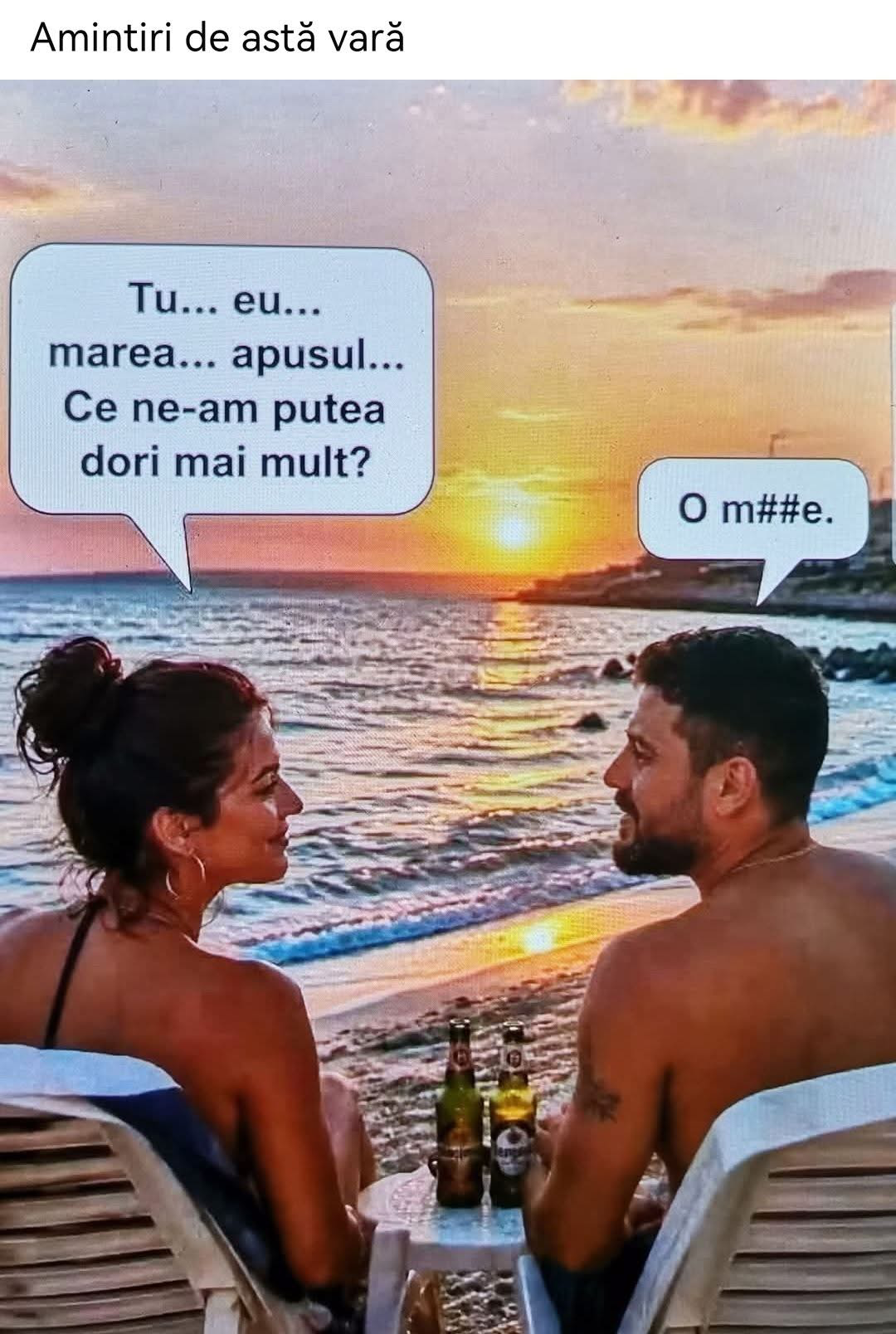 Tu, eu, marea, apusul