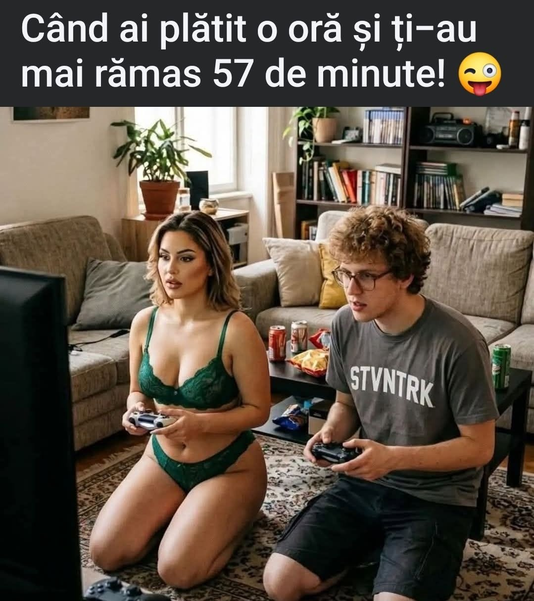 Cand ai platit o ora si ti-au mai ramas 57 de minute