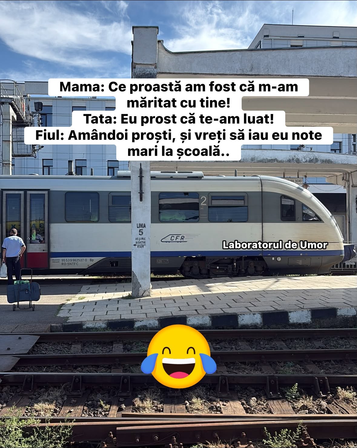 Mama: Ce proastă am fost că m-am măritat cu tine!