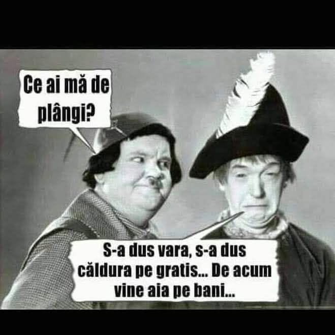 S-a dus vara, s-a dus căldura pe gratis