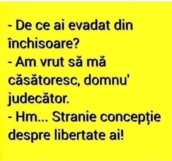 De ce ai evadat din închisoare?