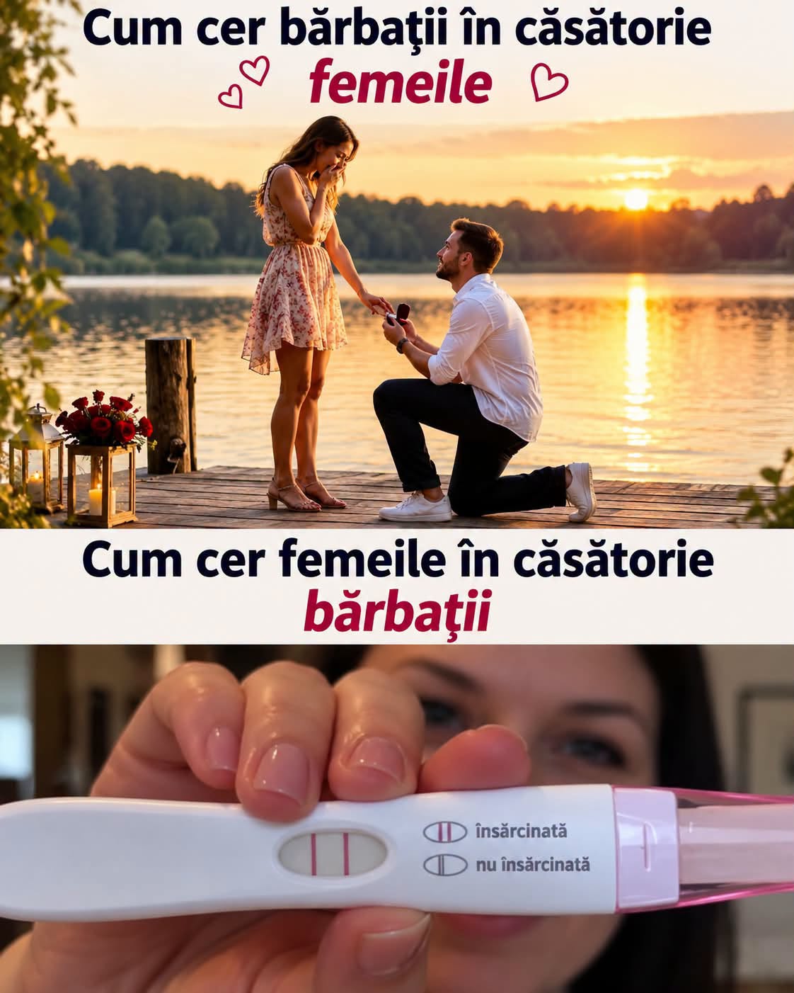 Cum cer bărbații în căsătorie vs. cum cer femeile