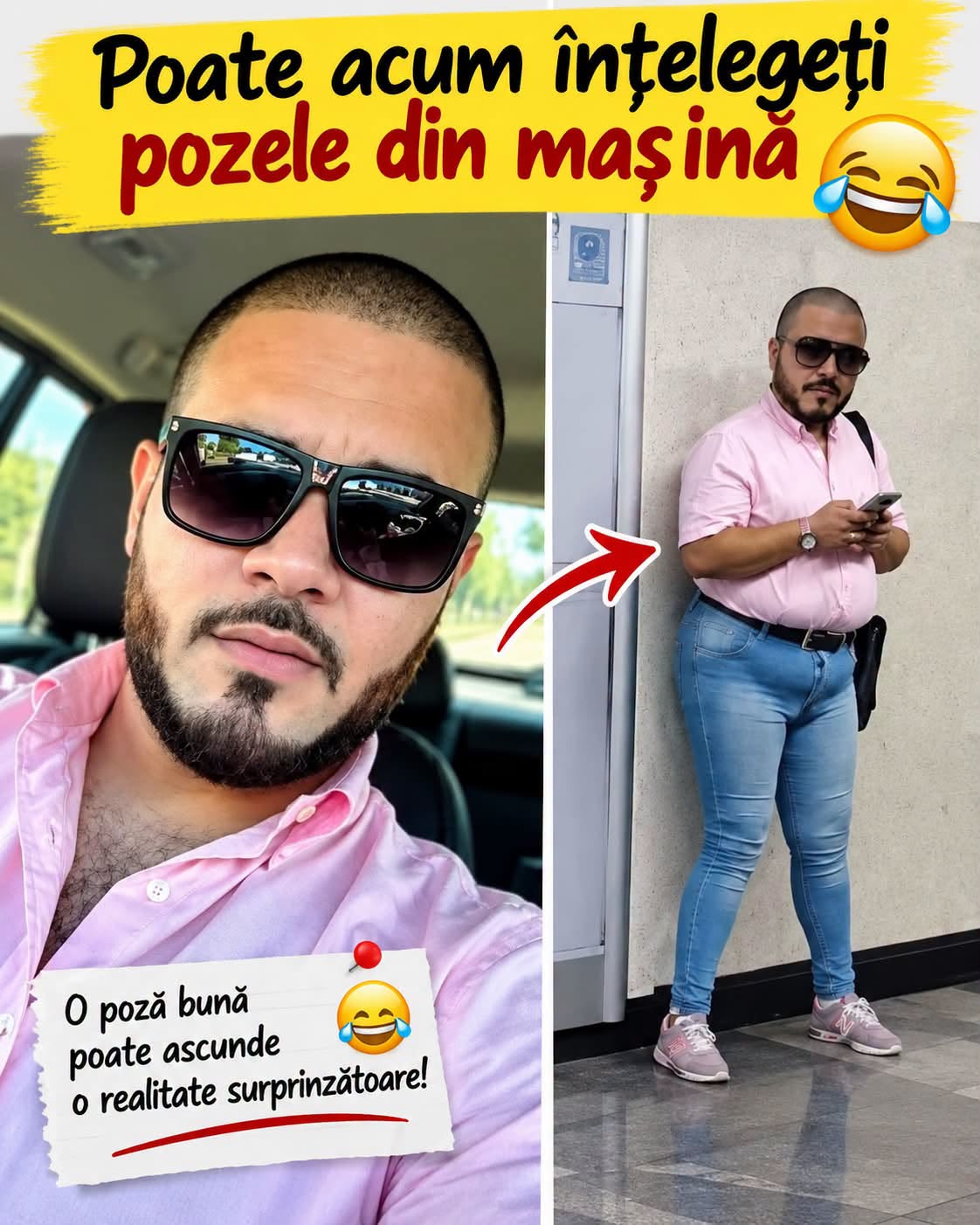 Poate acum înțelegeți pozele din mașină