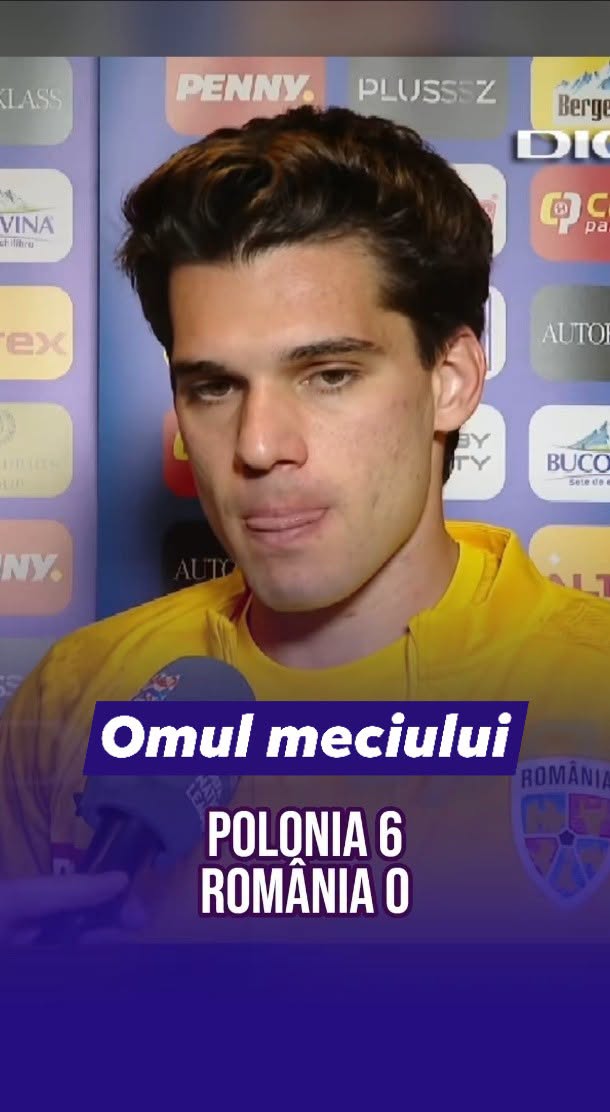 Omul meciului: Polonia 6, România 0