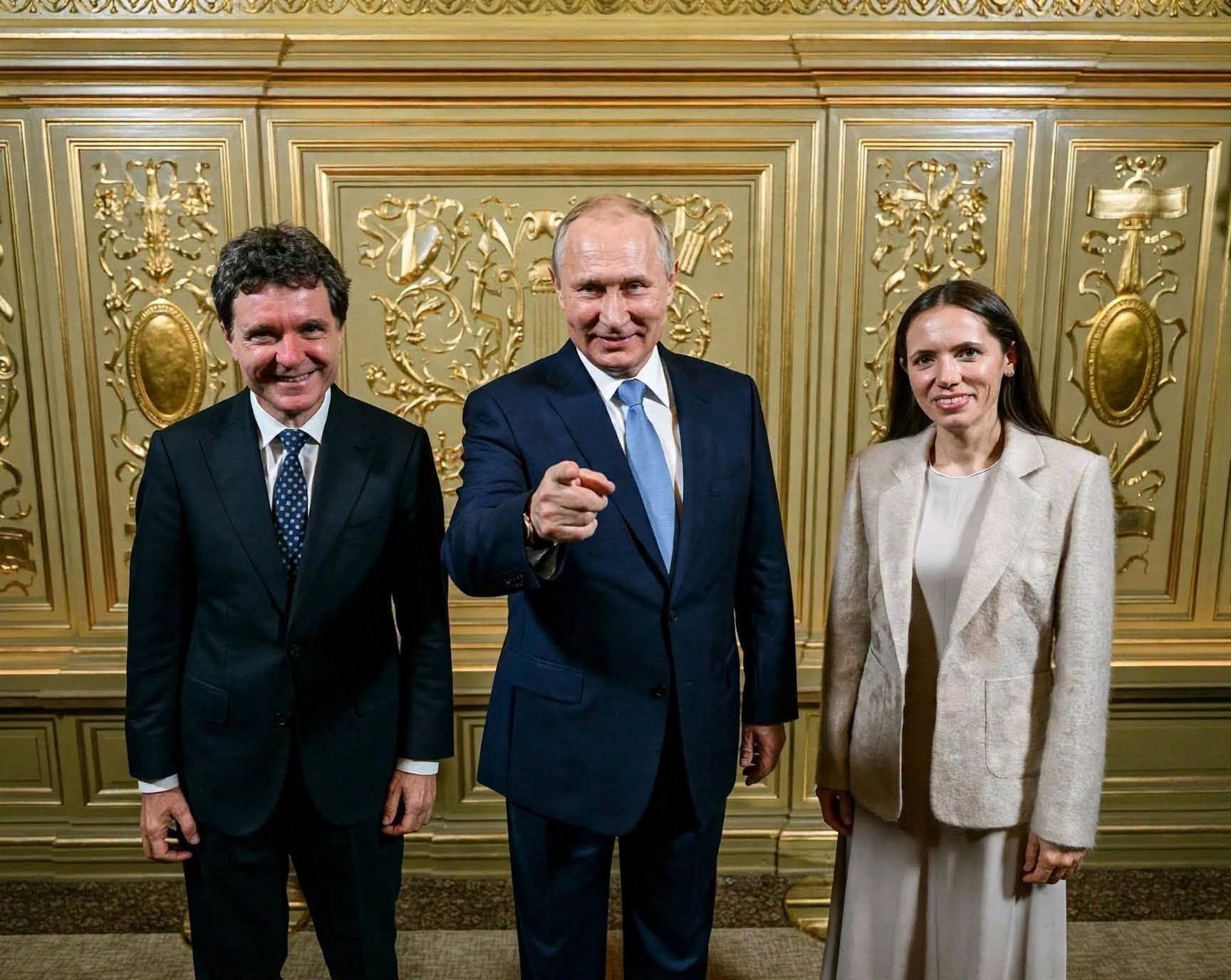 Poza de la Casa Albă, varianta cu Putin