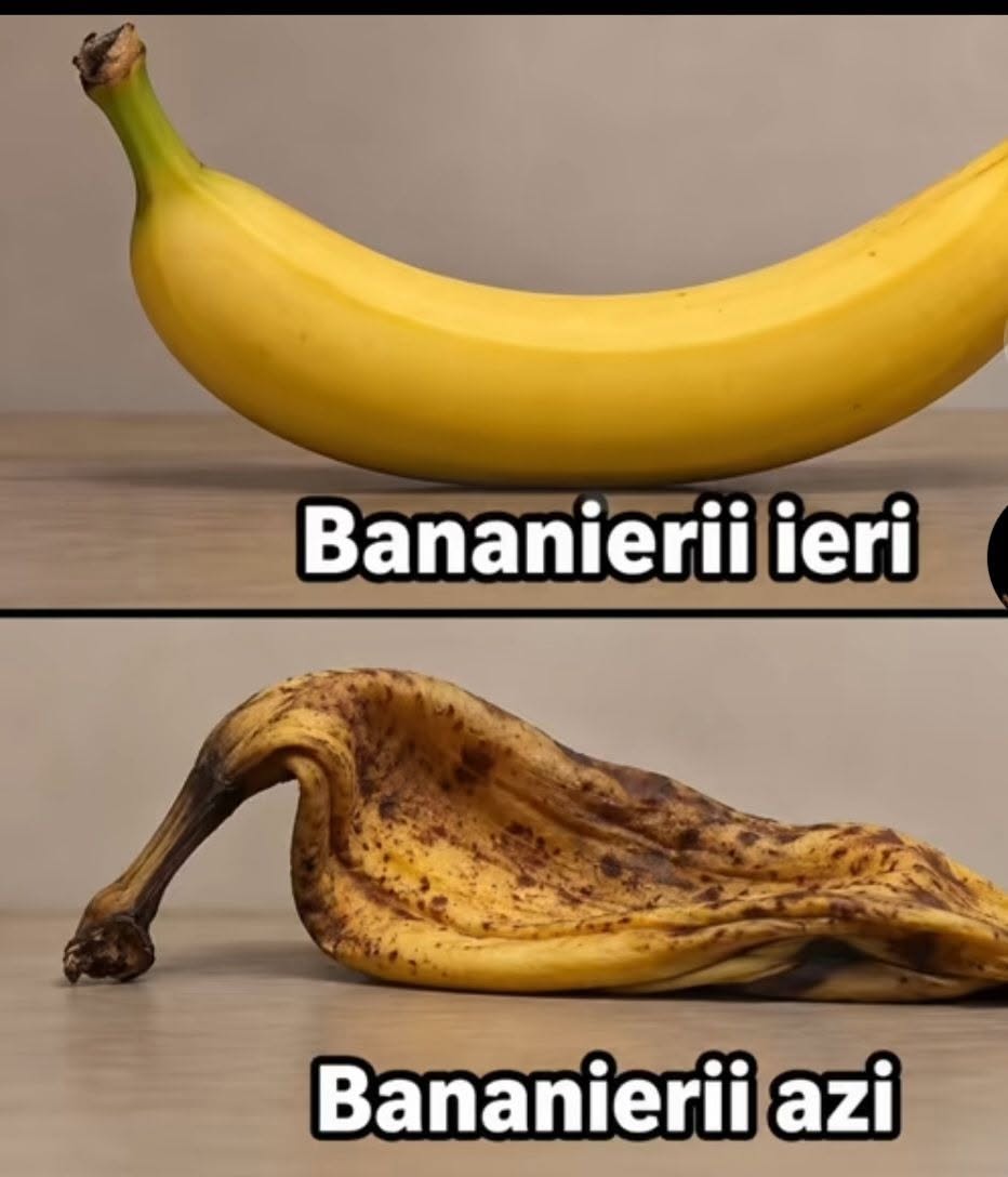 Bananierii ieri vs. bananierii azi
