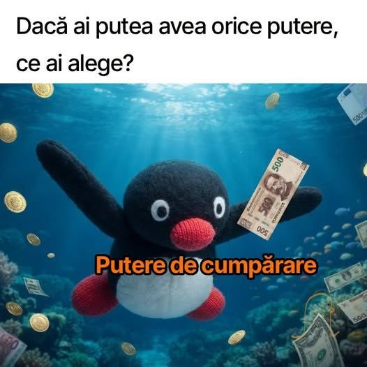 Pingu și puterea de cumpărare