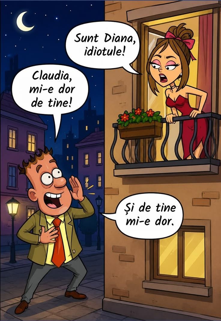 Claudiu, mi-e dor de tine, idiotule!